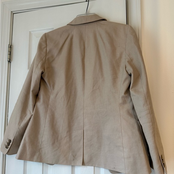 J. Crew Women's linen Blend Blazer & Pants - Picture 3 of 6